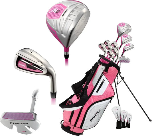 Pink Ladies M5 Golf Club Set Right Handed Driver Wood