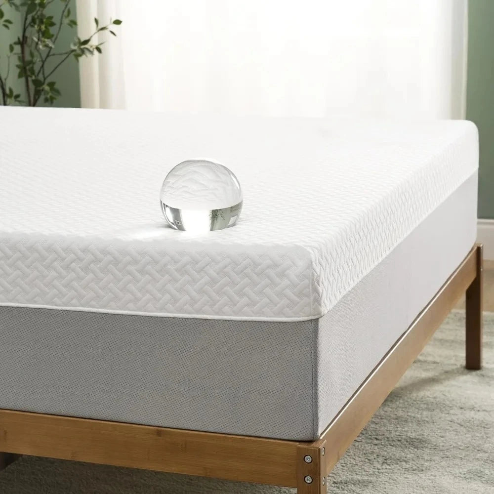 8 Inch Twin Memory Foam Mattress Fiberglass Free Breathable