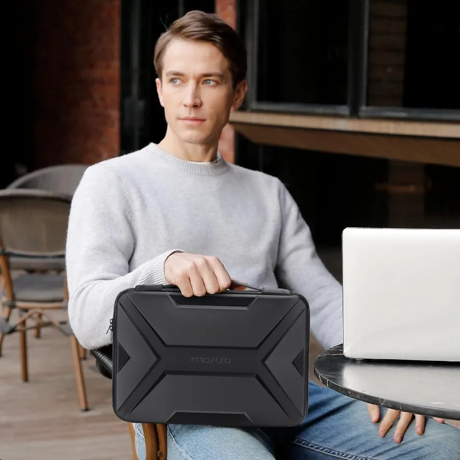 15.6 Inch Laptop Hard Case Waterproof Shockproof EVA Bag For HP Dell