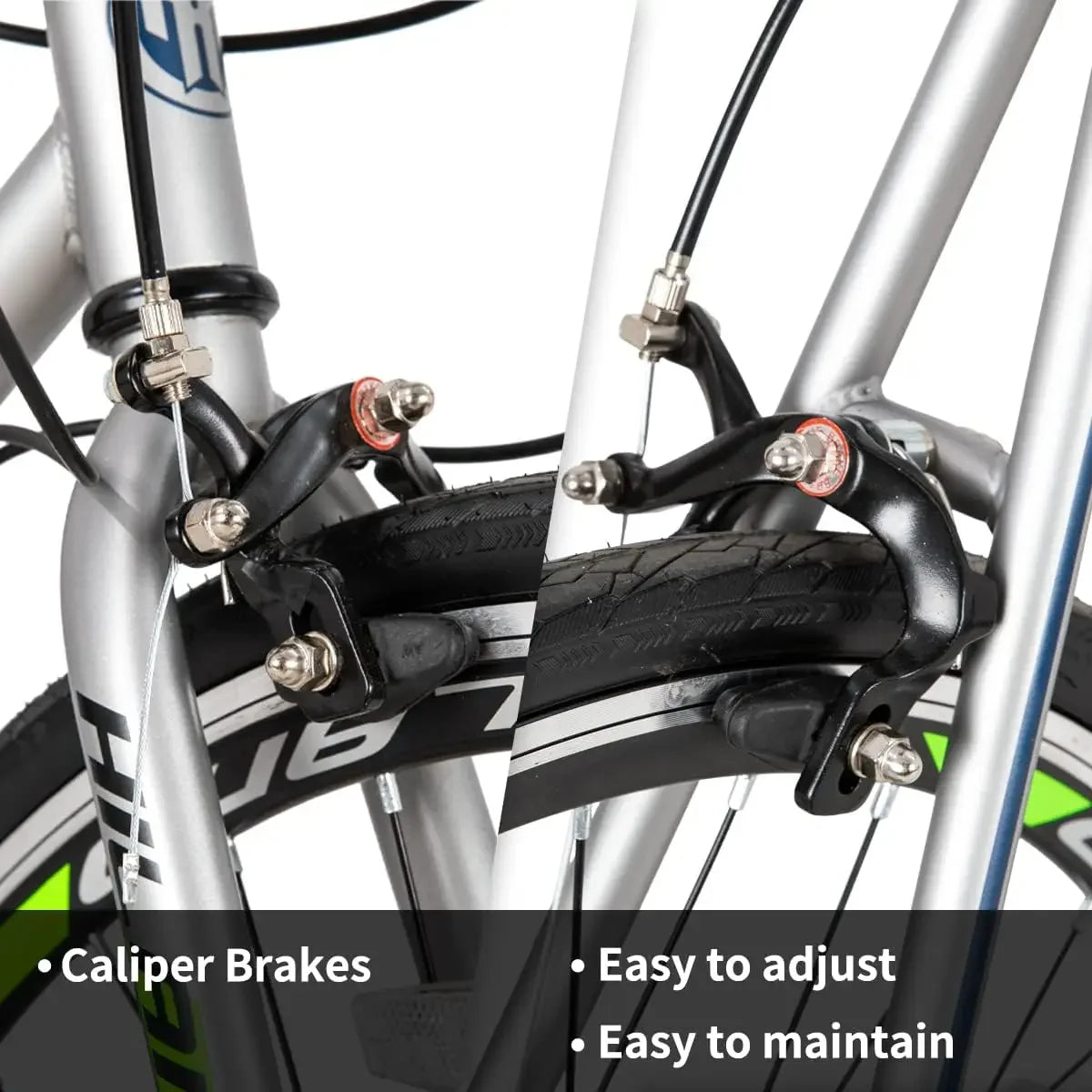 Road Commuter Bike 700C Wheels 14 Speeds Urban City Bicycle