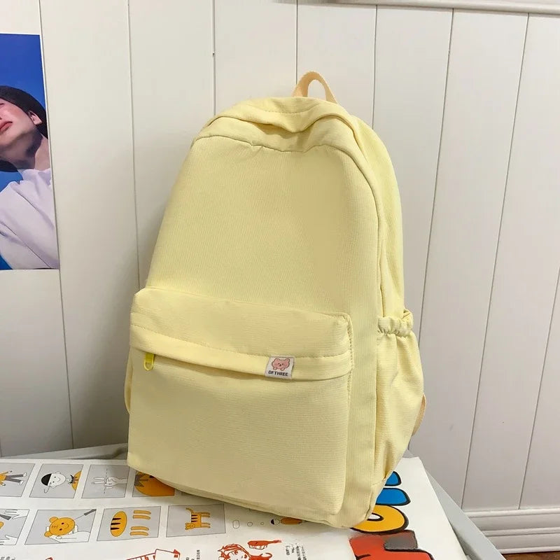 Waterproof Nylon Women Travel Backpacks School Teens