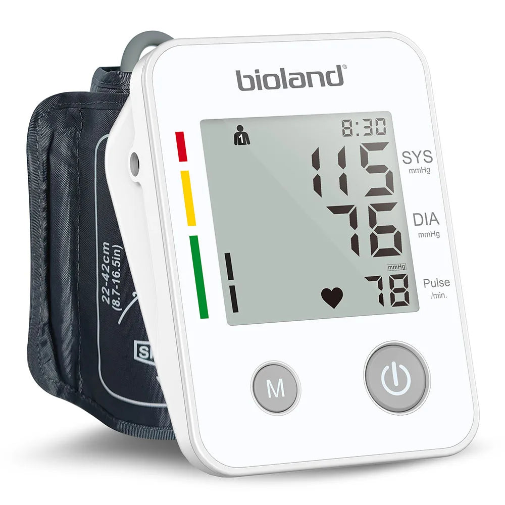 Bioland 2008 Upper Arm Digital Blood Pressure Monitor with Heart Rate Backlit