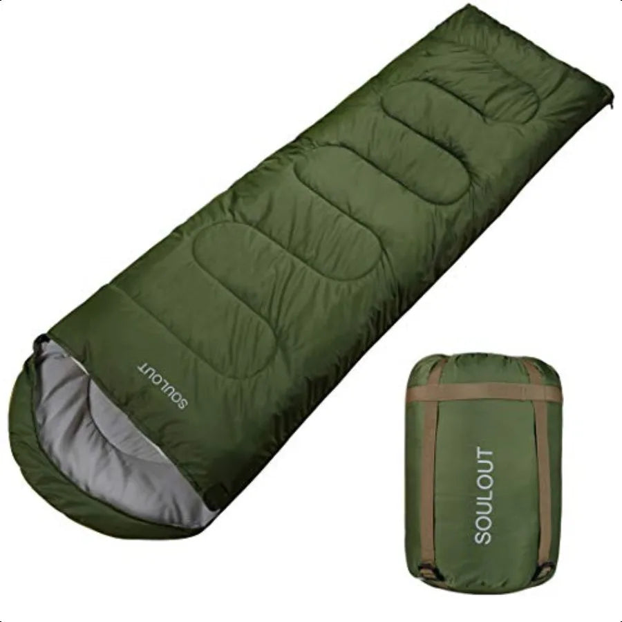 Envelope Sleeping Bag All Season Waterproof Portable