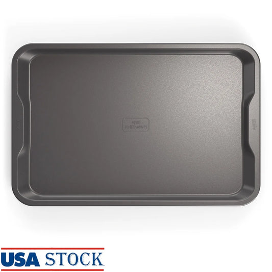 Heavy Duty Non Stick Baking Sheet 11 By 17 Inch Aluminum Oven Safe Dishwasher Safe Easy Clean Heat Resistant Cookware