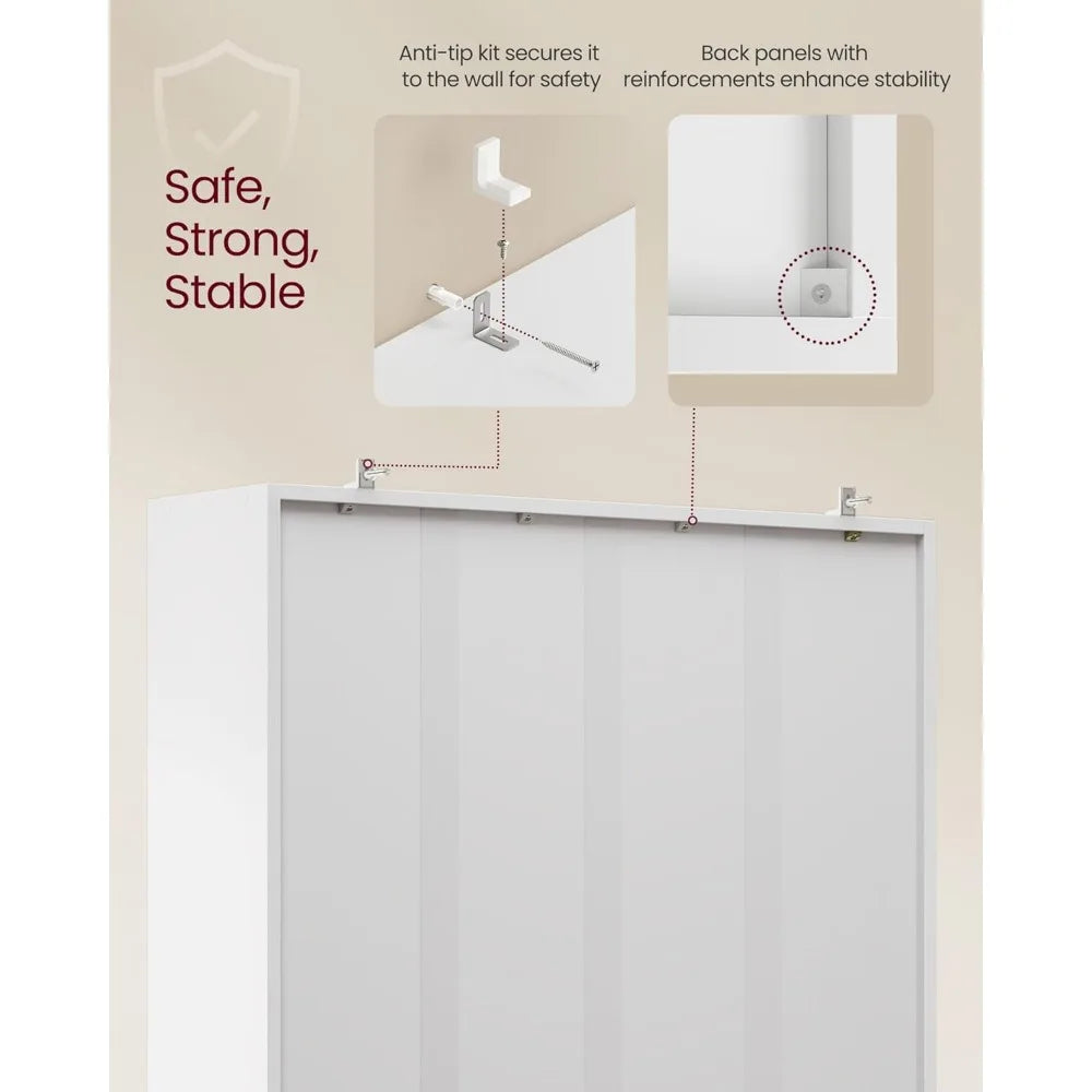 8 Compartment Cube Bookshelf Floor Standing Storage Display Unit For Living Room And Home Office