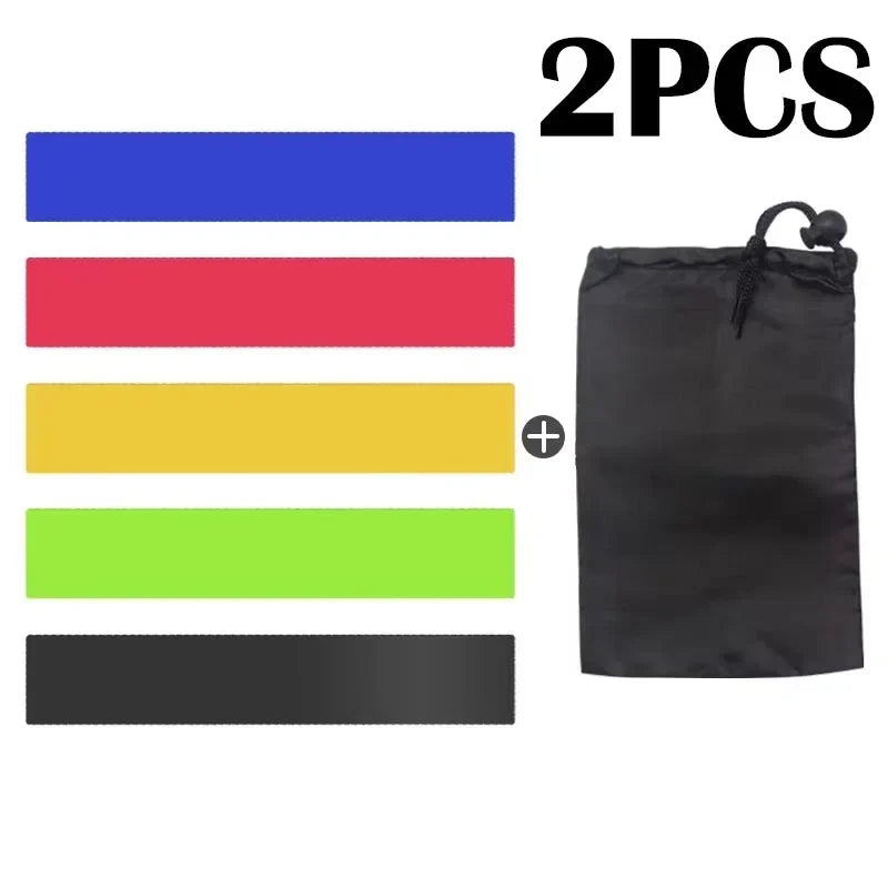 Yoga Latex Tension Ring And Resistance Band For Leg Training And Hip Lift Bodybuilding Unisex Flat Design