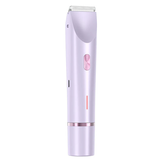 Electric Razor Woman Shaver Dual Head Electric Hair Clipper Women Mustache Epilator Leg Bikini Body Hair Trimmer for Pubic Legs