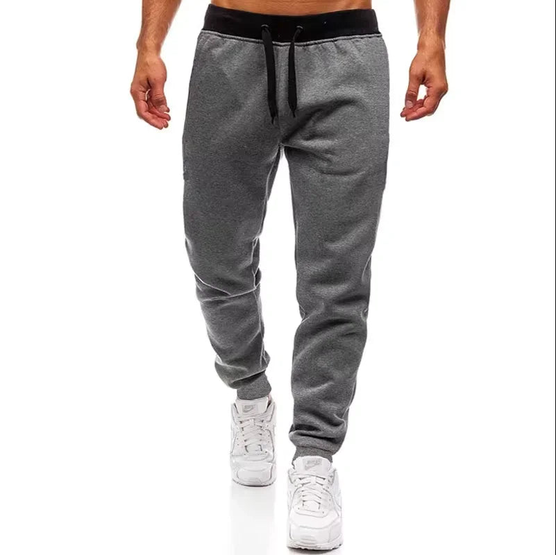 Unisex Fitness Sweatpants For Running Jogging Casual Tracksuit Pants Polyester