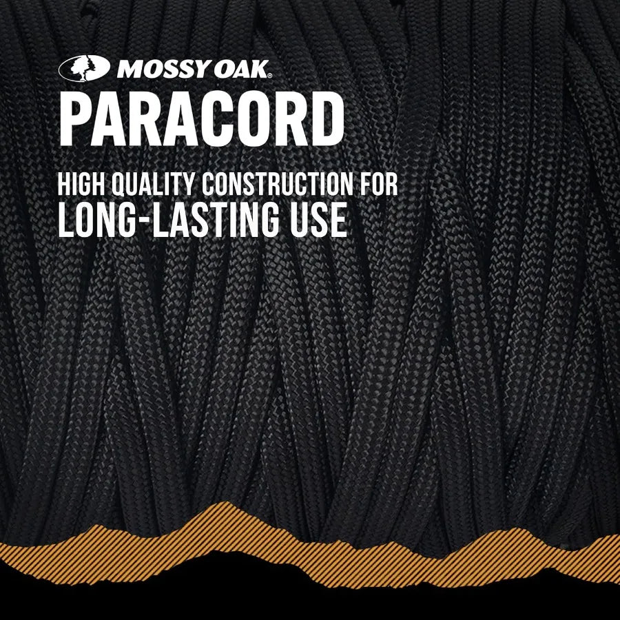 Mossy Oak Paracord Rope 750 11 Inner Strands 4mm For Camping And Hiking