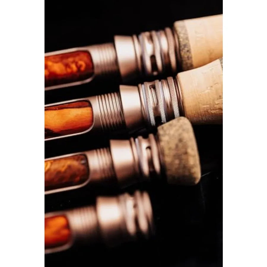 Moonshine Rod Co. Fly Fishing Rod With Case And Extra Tip Variable Action