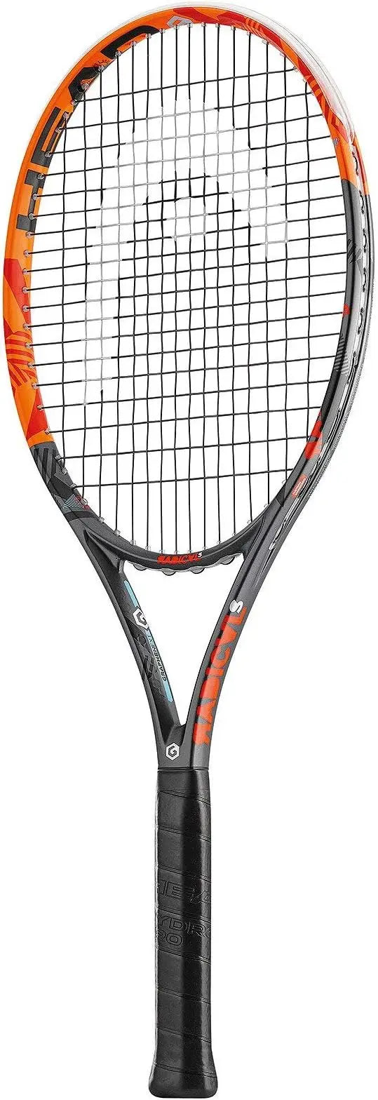 Advanced Graphene Tennis Racquet For Children 27 Inch Pre Strung Graphite Carbon Fiber Junior Racquet Beginner Friendly