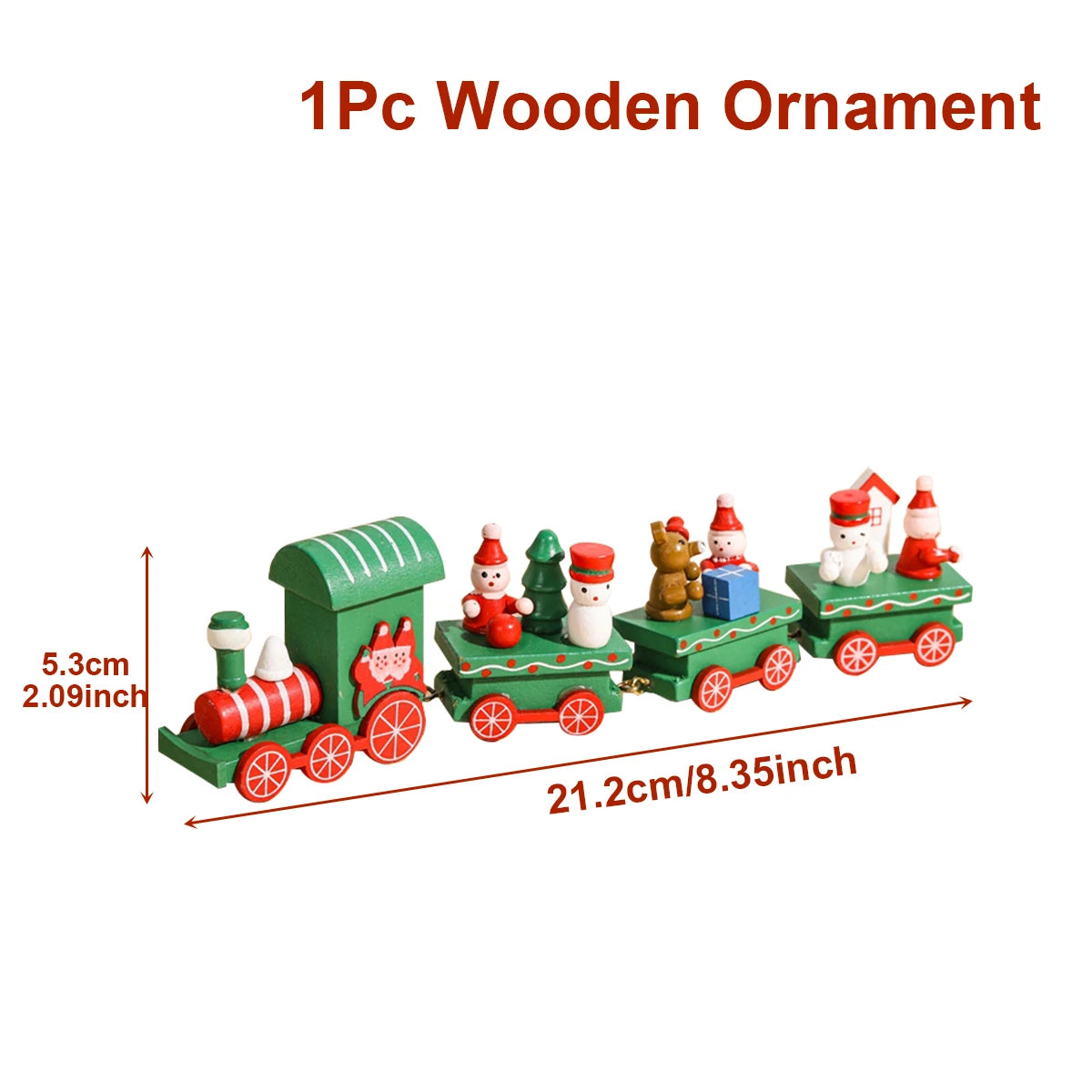 Christmas Train Decoration For Home Christmas Ornament 2024 2025 Decor