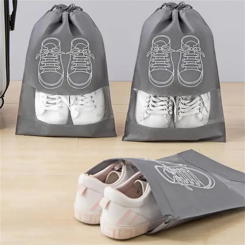 Shoes Storage Bags Non Woven Closet Organizer Travel Bags