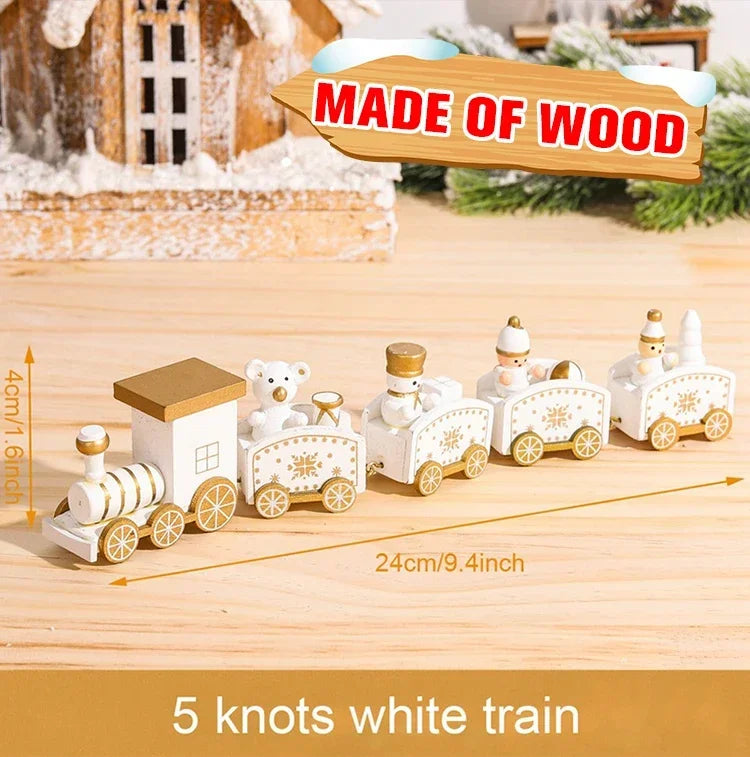 Christmas Train Decoration For Home Christmas Ornament 2024 2025 Decor