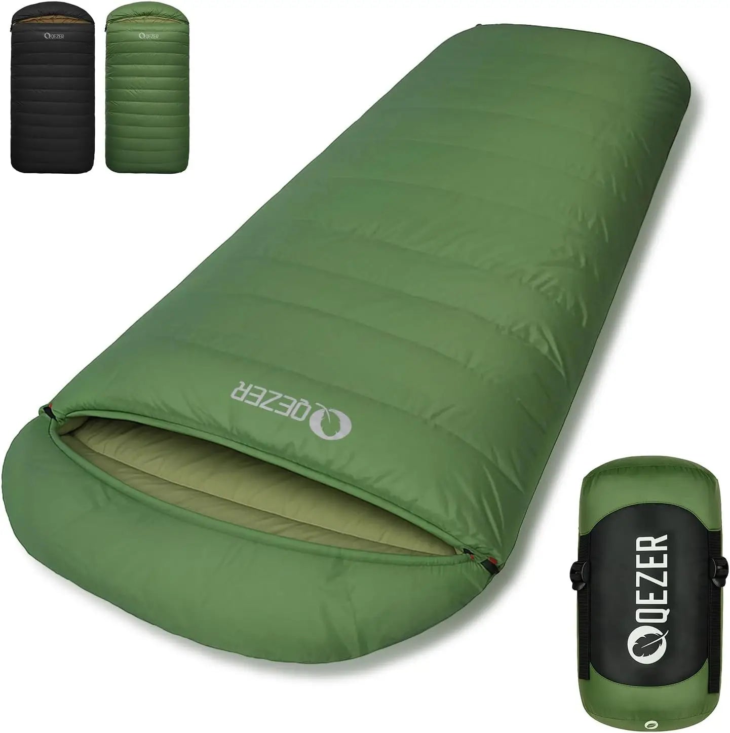 XL Four Seasons Oversized Ultralight Sleeping Bag For Adults For Camping And Hiking Nylon Shell