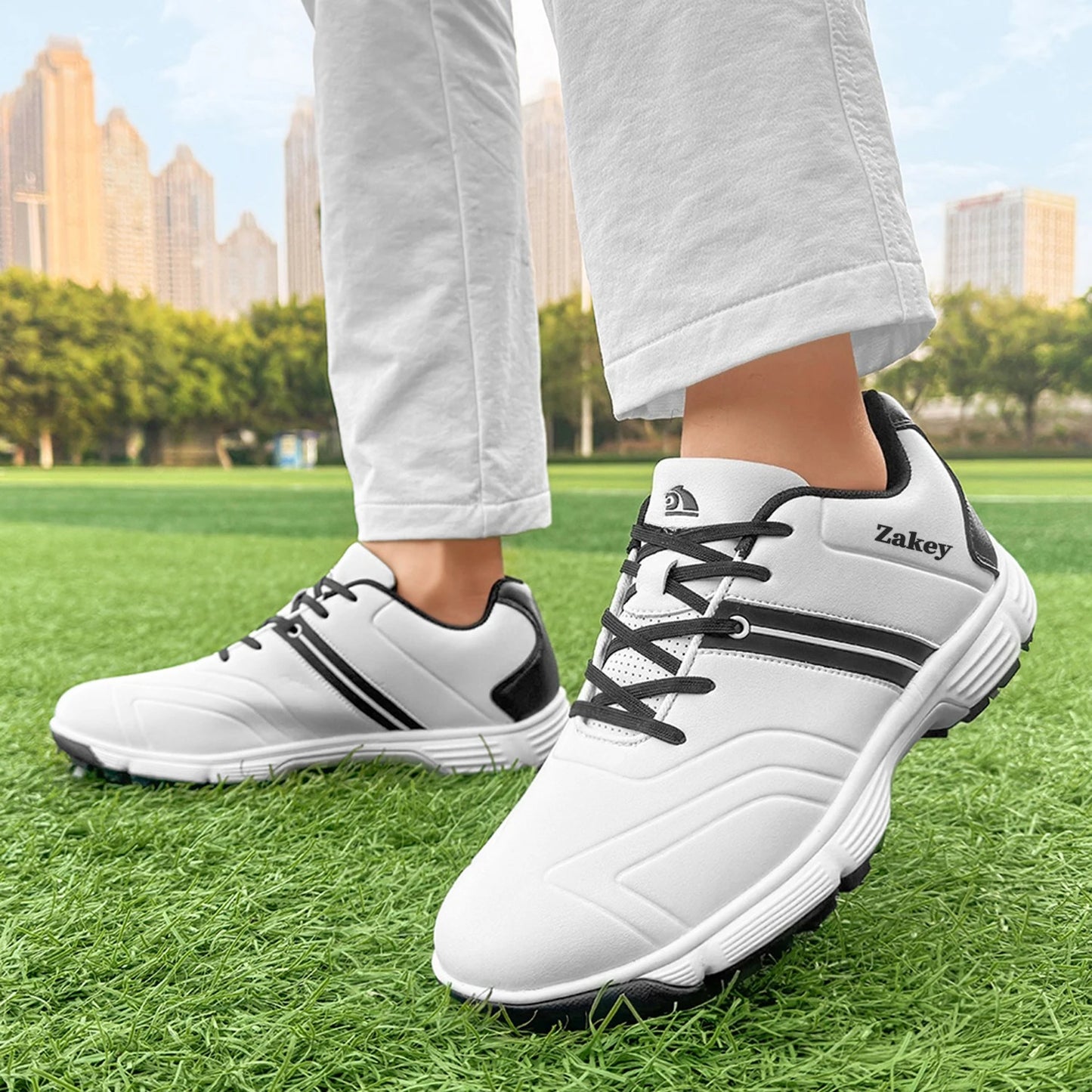 Zakey Men Waterproof Golf Shoes Professional Sneakers