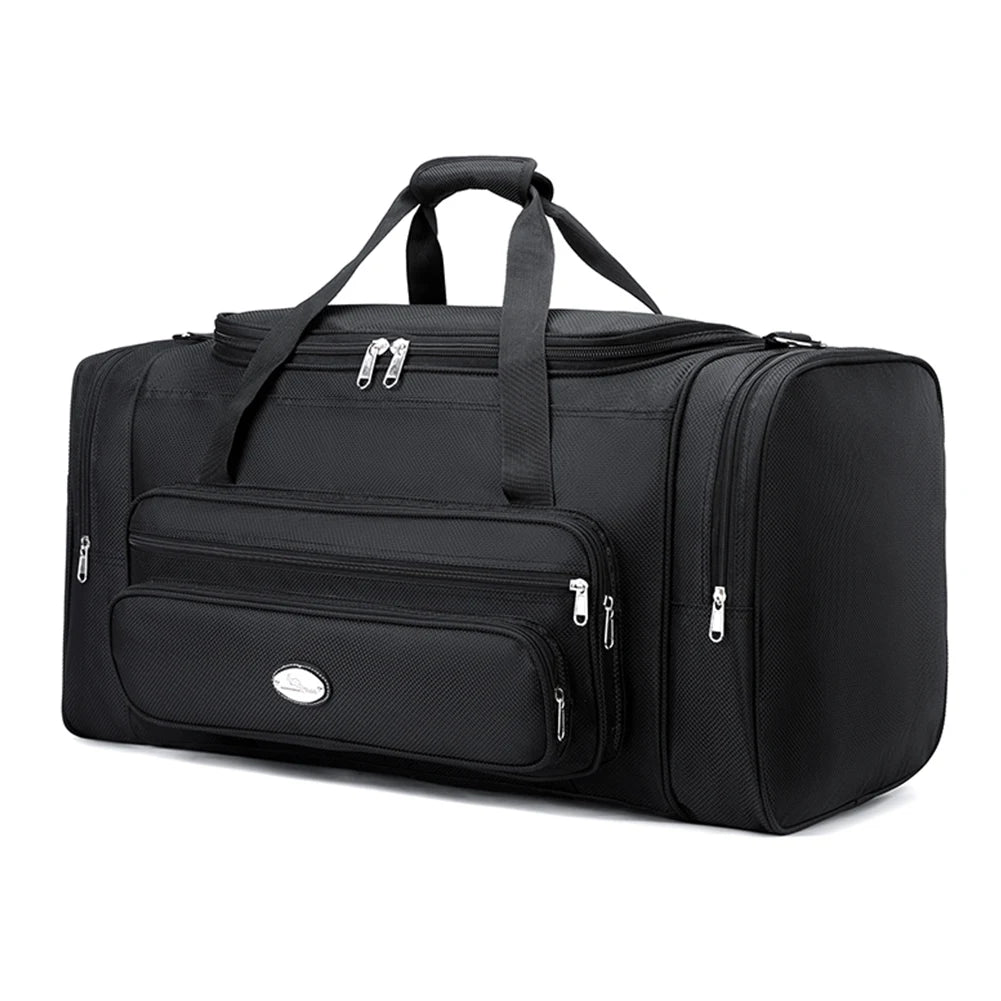 Travel Duffle Bag For Men Women With Shoe Compartment
