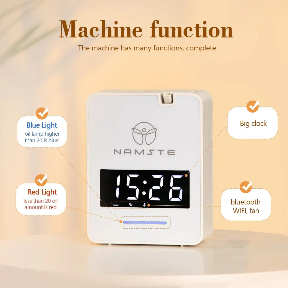 Namste WiFi Bluetooth Aromatherapy Diffuser Air Purifier 300ml for Home HVAC