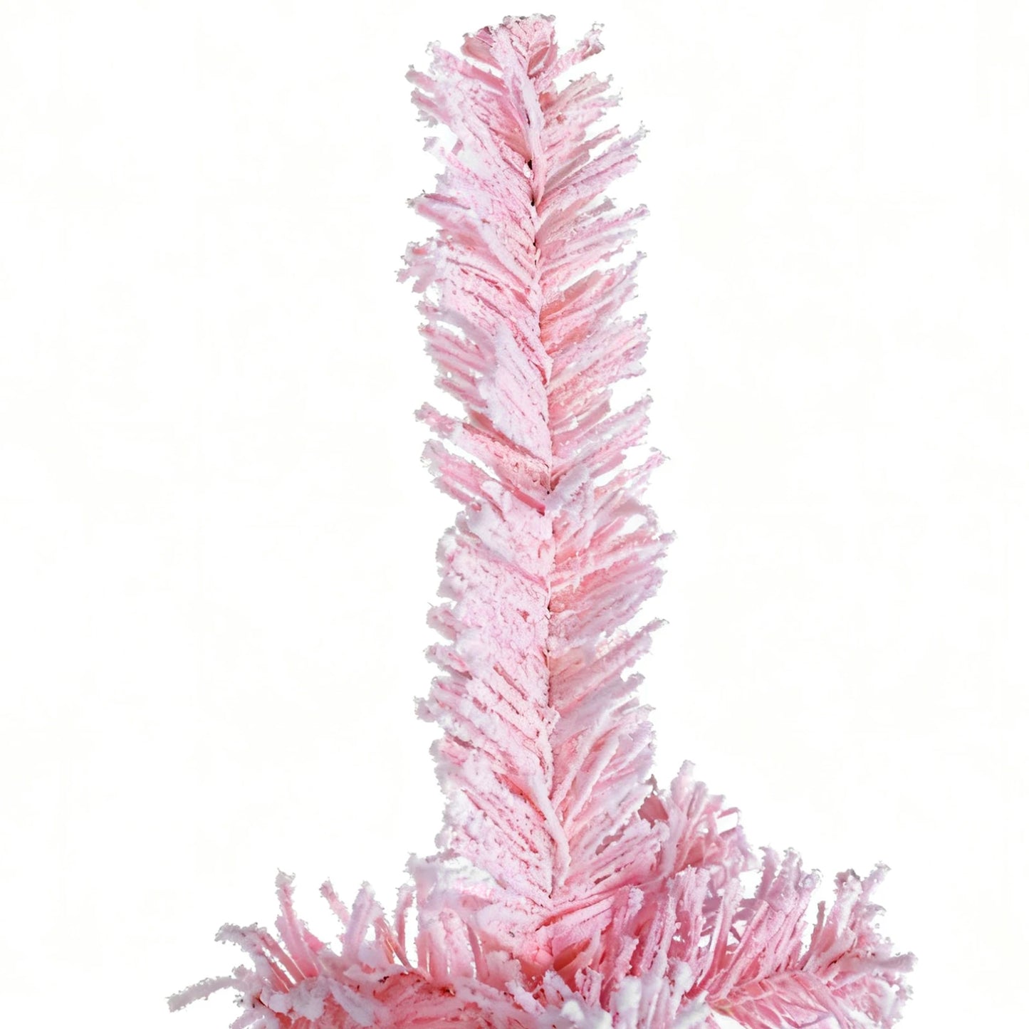 Pink Christmas Tree 180cm PVC Floor Standing Decoration with Iron Base