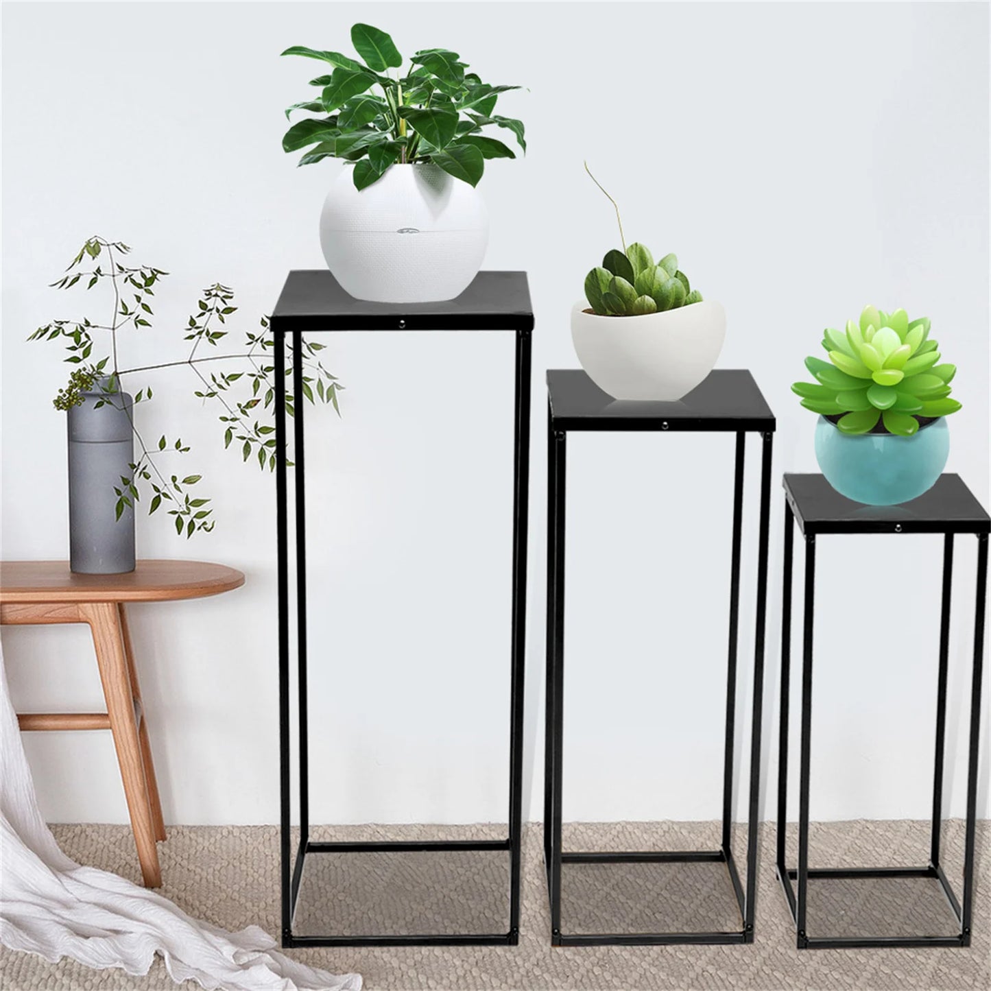 Metal Floor Flower Stand Column For Wedding Party Decor