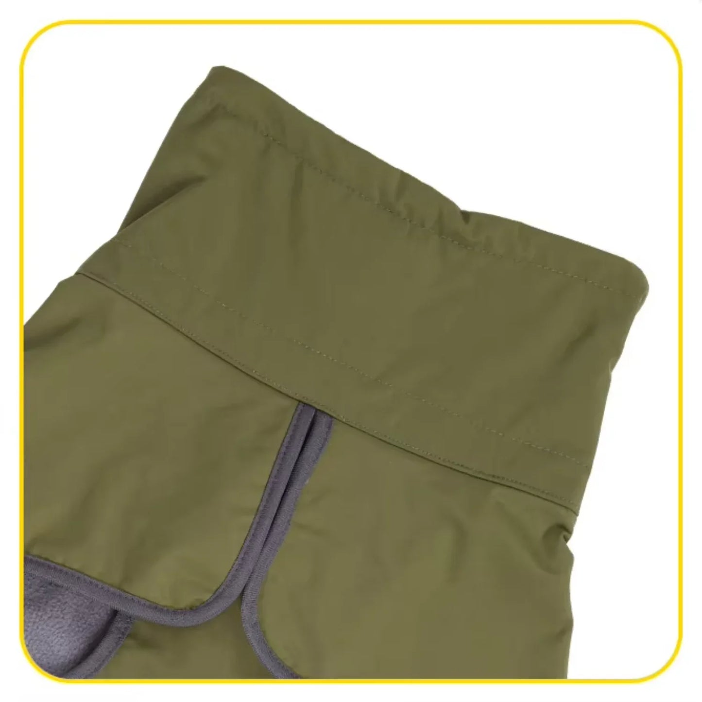 Windproof Pet Raincoat for Dogs Warm Winter Coat Jacket