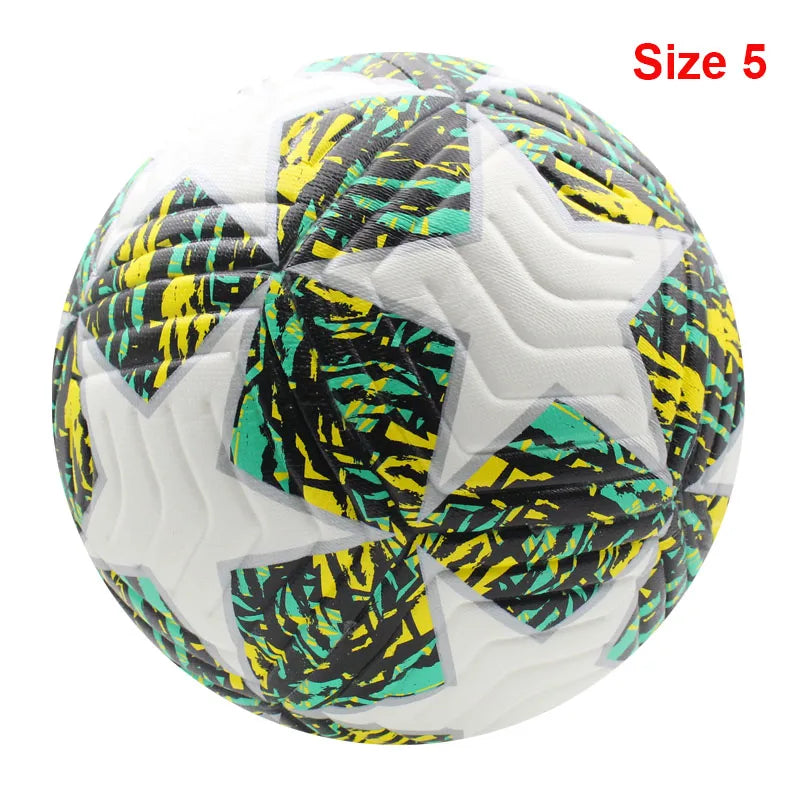 Professional Outdoor Soccer Ball High Quality PU Seamless Size 5 And Size 4