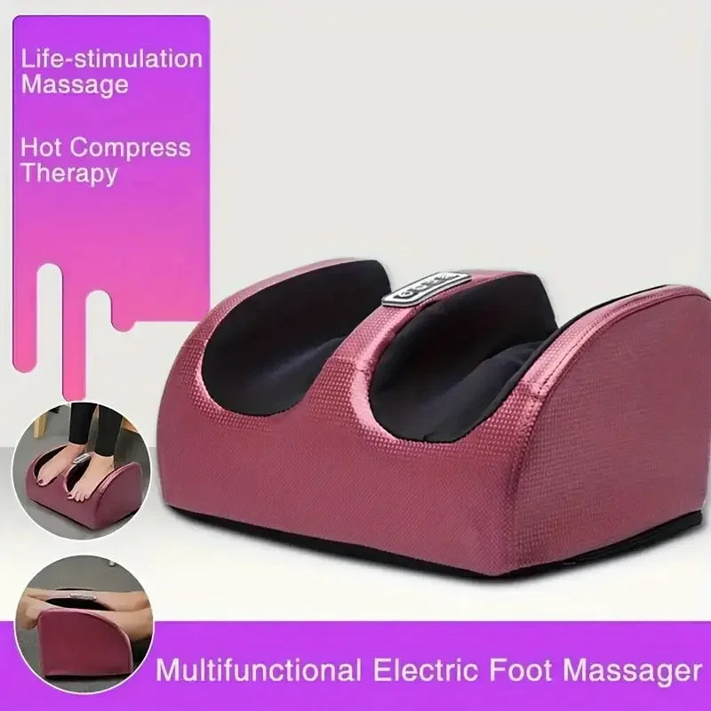 Household Foot Massager With Heating Function Deep Leg And Calf Relaxing Machine Ideal Gift For Family And Friends