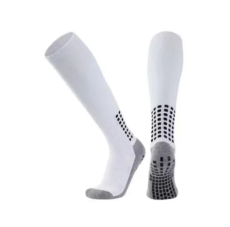 Long Football Socks With Silicone Suction Cup Grip Anti Slip