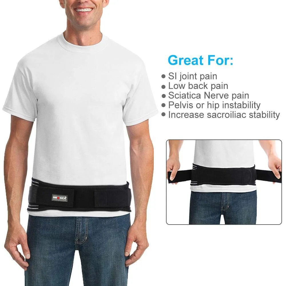 Sacroiliac Hip Belt for Sciatica Relief SI Joint Support for Men and Women