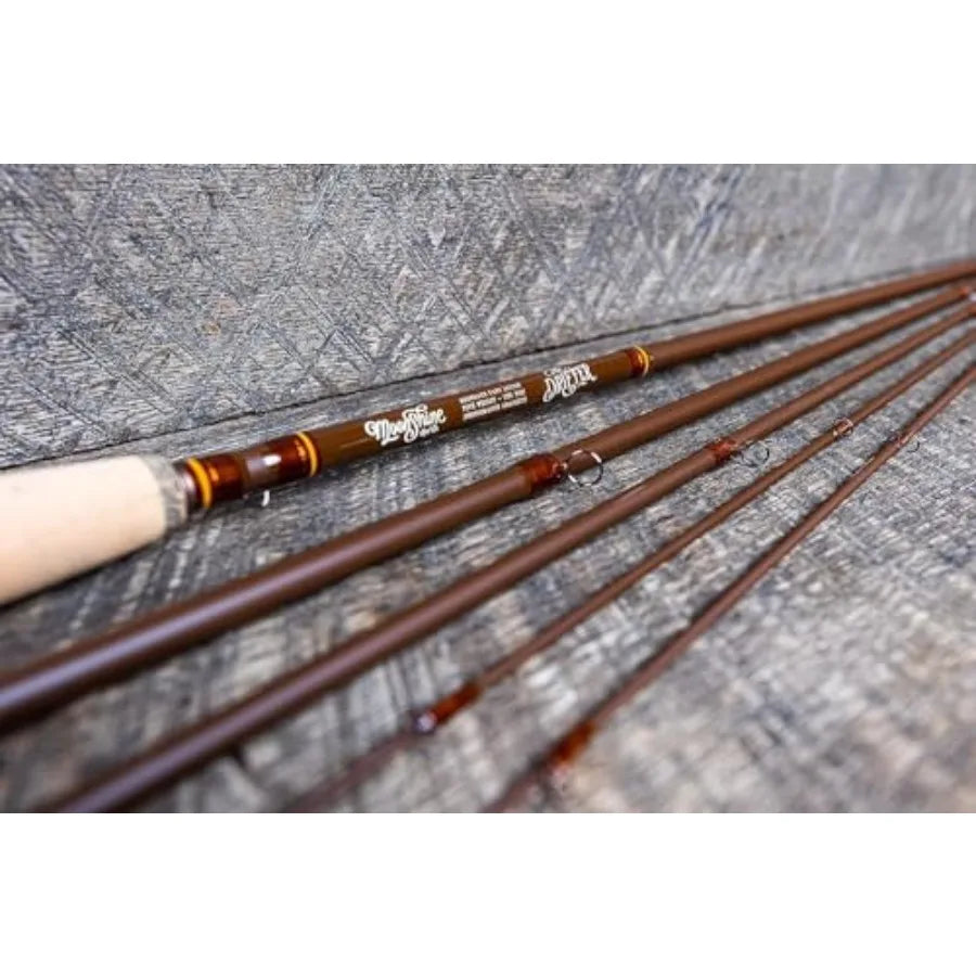 Moonshine Rod Co. Fly Fishing Rod With Case And Extra Tip Variable Action