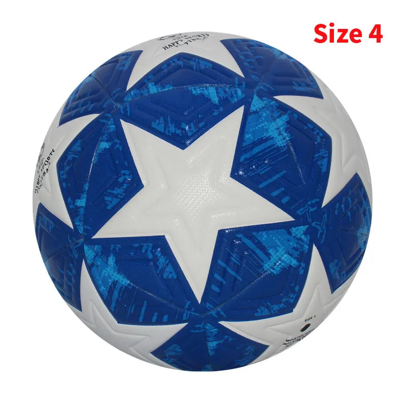 Professional Outdoor Soccer Ball High Quality PU Seamless Size 5 And Size 4