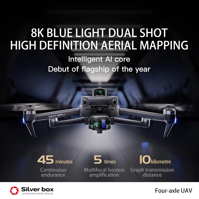 P7 Max GPS Drone 8K With Screen Remote Control 20km Digital Image Transmission