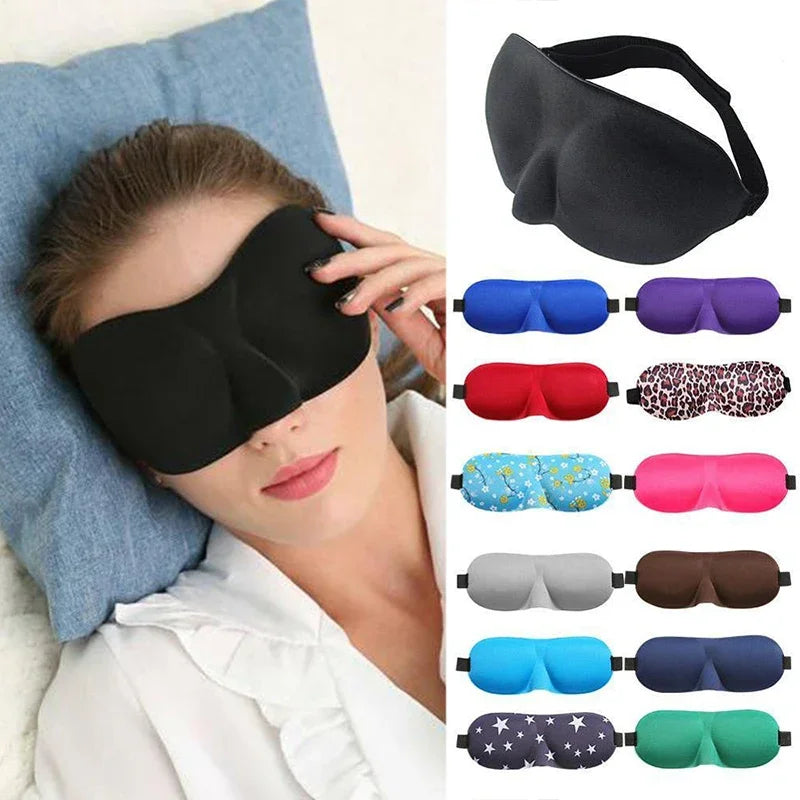 3D Contoured Eye Mask Sleeping Aid Block Out Light For Women And Men