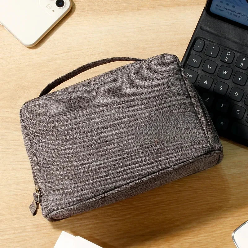 Portable Electronic Storage Bag Earphone Case Wires Charger Digital USB Gadget Cable Handbag Organizer Pouch Accessories Supply