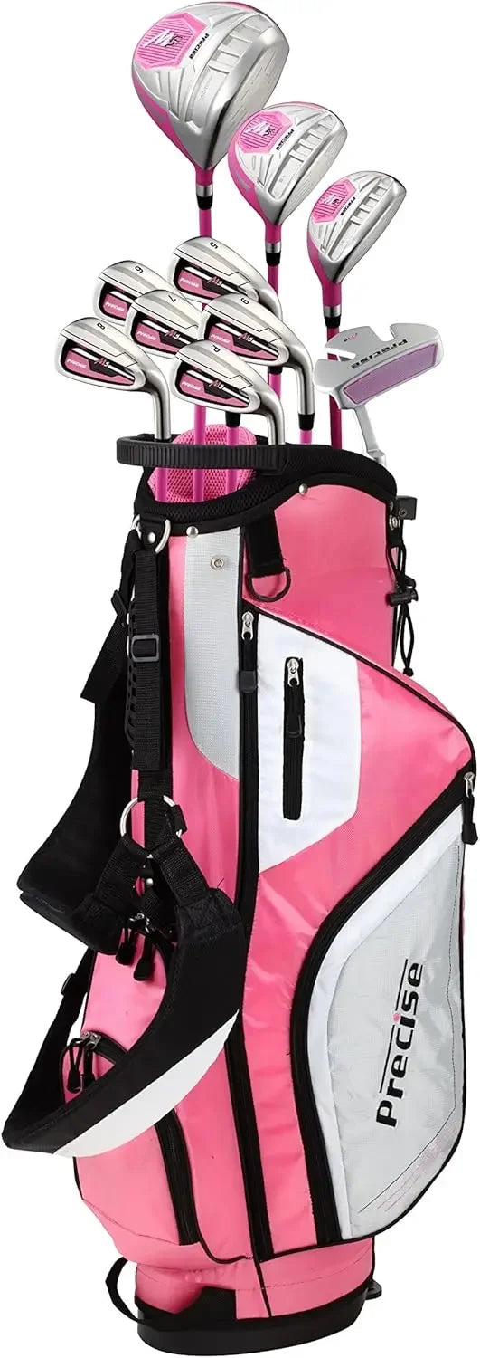 Pink Ladies M5 Golf Club Set Right Handed Driver Wood