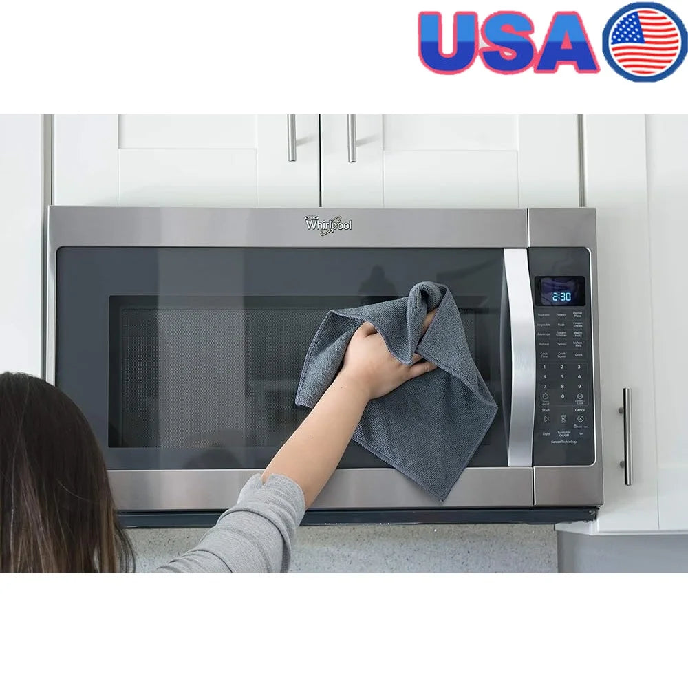 Reusable Microfiber Cleaning Cloths Set Of 20 Ultra Soft Absorbent Streak Free