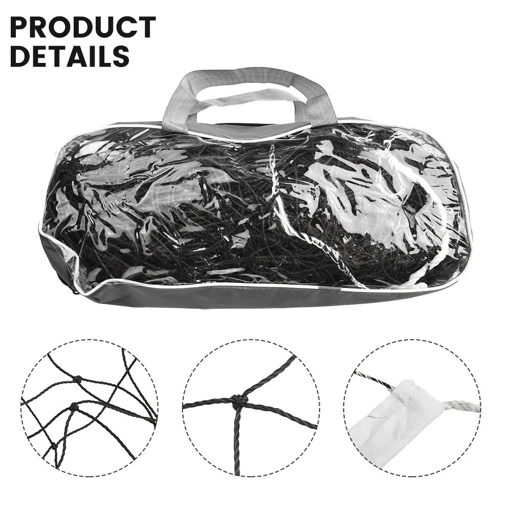 Portable Nylon Volleyball Net 950x100cm For Beach Backyard