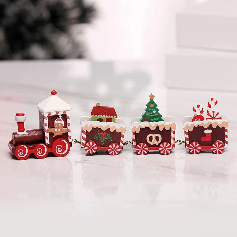 Christmas Train Decoration For Home Christmas Ornament 2024 2025 Decor