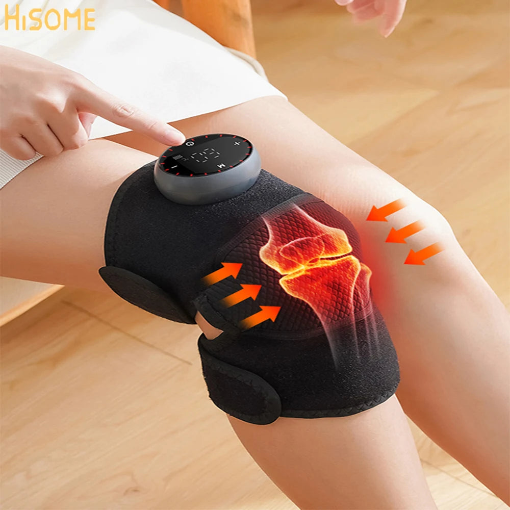 USB Heating Knee Massager Far Infrared 5 Levels Pad