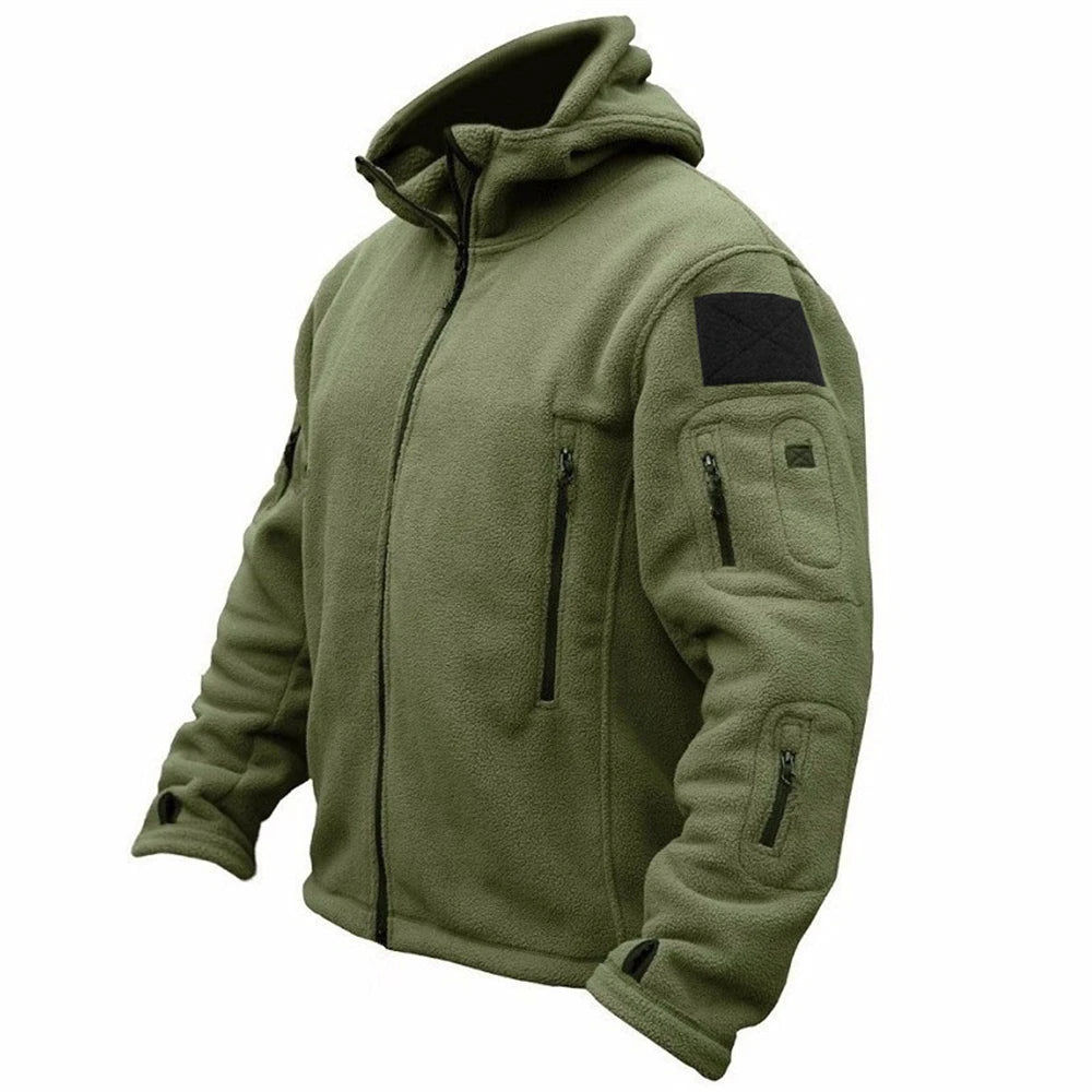 Men US Military Winter Thermal Fleece Tactical Jacket Outdoors Sports Hooded Coat Militar Softshell Hiking Outdoor Army Jackets