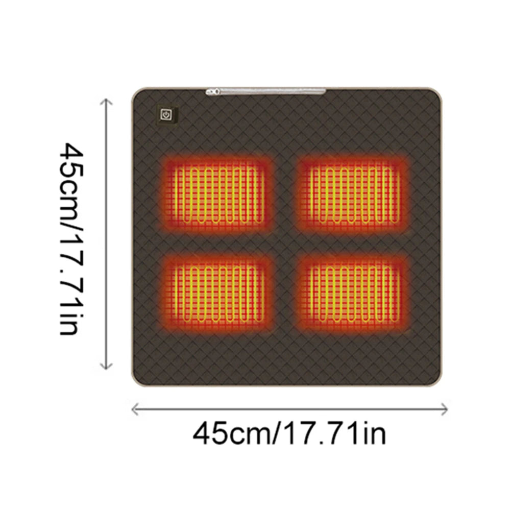 USB Winter Heating Sleeping Mat For Camping Warm Pad