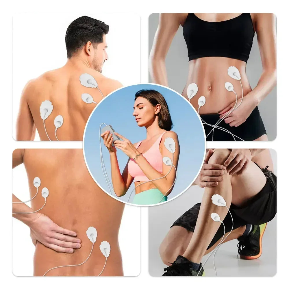 36 Modes EMS TENS Unit Muscle Stimulator Electric Acupuncture Body Massage Electro Stimulator Slimming Machine