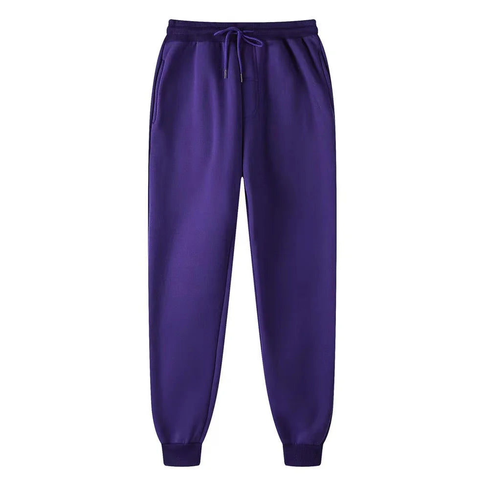 Unisex Fitness Sweatpants For Running Jogging Casual Tracksuit Pants Polyester