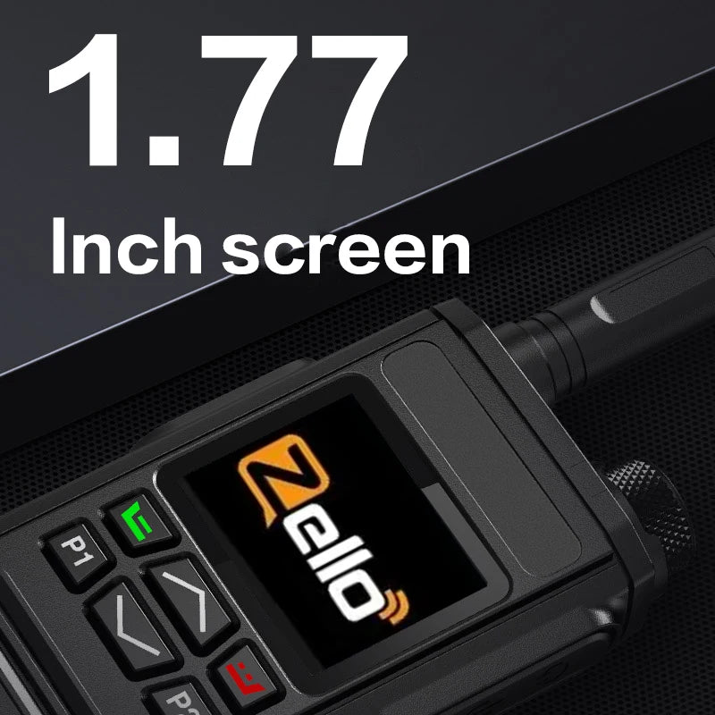 Zello 4G LTE WiFi POC Walkie Talkie With Bluetooth And Fast Charging Outdoor