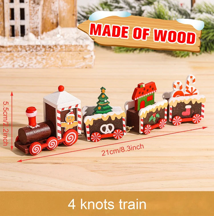 Christmas Train Decoration For Home Christmas Ornament 2024 2025 Decor