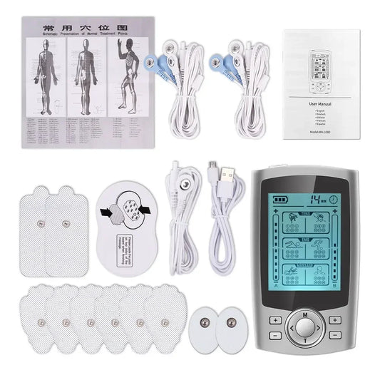 36 Modes EMS TENS Unit Muscle Stimulator Electric Acupuncture Body Massage Electro Stimulator Slimming Machine