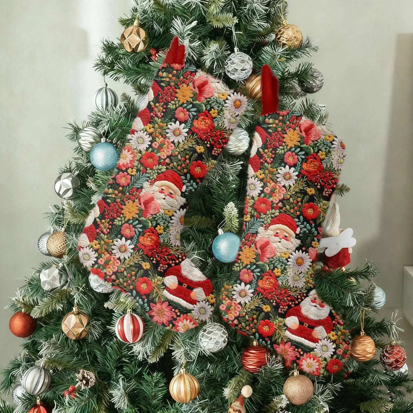 Christmas Stocking Ornaments Christmas Tree Pendants 2025 New Year Decorations