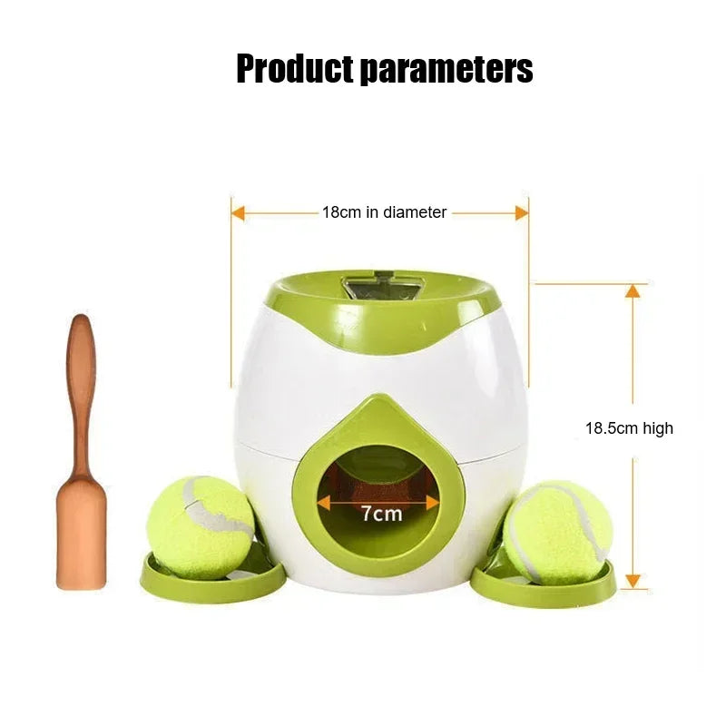 Pet Tennis Ball Launcher Interactive for Cats and Dogs