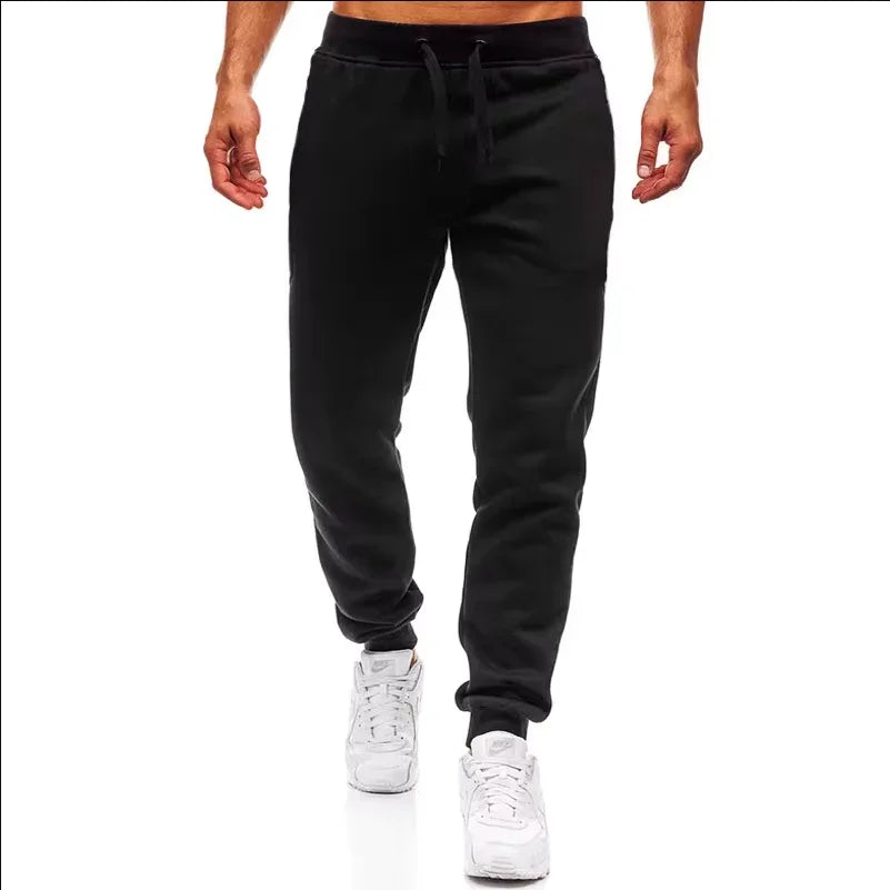 Unisex Fitness Sweatpants For Running Jogging Casual Tracksuit Pants Polyester