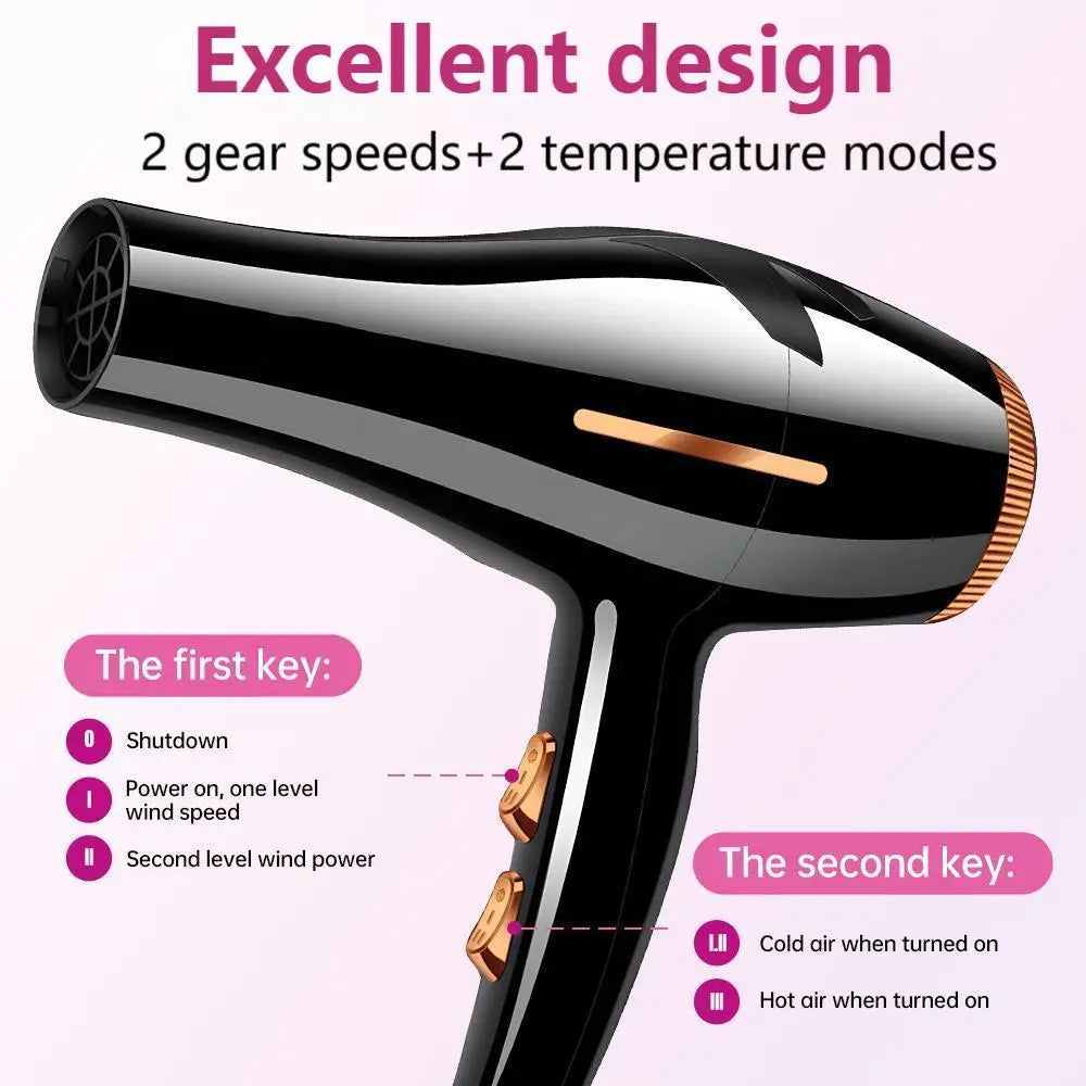 Morfone 12 In 1 Hair Dryer With Accessories Kit Including Combs And Clips